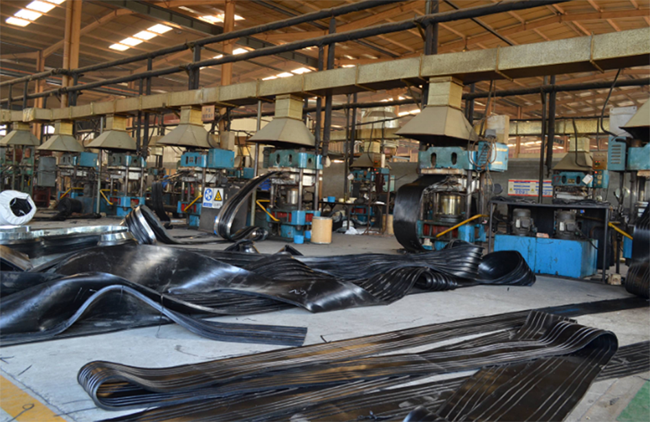Wind turbines in the sea.